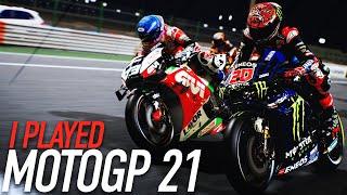 MotoGP 21 | MY FIRST TIME PLAYING MOTOGP 21!