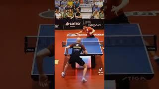 Crazy behind-the-back shot in TTBL Play-off match 