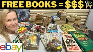 HOW I MAKE INCOME SELLING FREE BOOKS ON EBAY! 