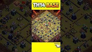 Best TH14 WAR BASE in the world!