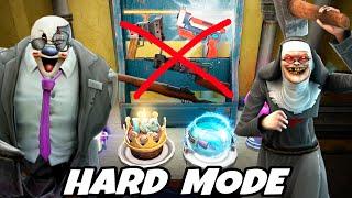 Ice Scream 8 Hard Mode Without Using Any Weapon To Defend