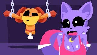 Dogday death cutscene VS Catnap Girl | Poppy Playtime chapter 3 Animation