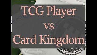 TCG Player vs Card Kingdom Packaging  They sent me a crimped card!