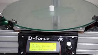 D-force 3d Printer 開始及終止列印