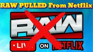 WWE Raw PULLED From Netflix! Raw RETURNS To USA! Wrestling News