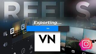 REELS Export Settings | VN Video Editor | Best Settings for Best Video Quality | Hindi