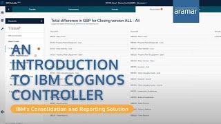 An Introduction to IBM Cognos Controller