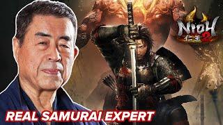 Real Samurai Expert Reviews Combat In Nioh 2 • Professionals Play