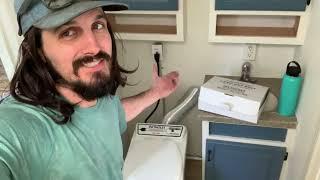 INCINERATOR TOILET INSTALLATION FOR OFF GRID LIVING - Episode 69 - It Fitz Us