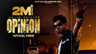 New Punjabi Songs 2024 | Opinion (Official Video) Arjan Dhillon | Latest Punjabi Songs 2024