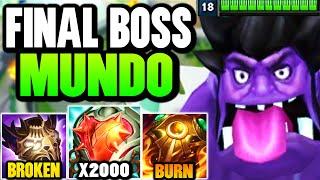 I CREATED THE FINAL BOSS OF LEAGUE OF LEGENDS (THE UNKILLABLE DR. MUNDO)