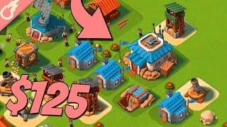 17,000 Diamonds Account! Boom Beach Low Level Gameplay