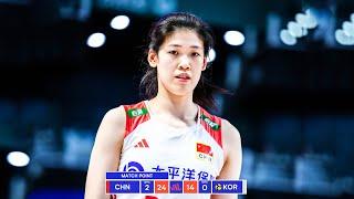 Li Yingying  DESTROYED Korea in Volleyball Nations League 2024 !!!