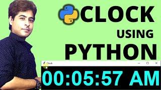 Timer in python using tkinter | GUI Timer in python | Windows Application | Python tutorial | हिंदी