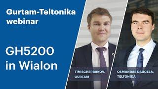 Wialon partners joint webinar. Teltonika GH5200 in Wialon