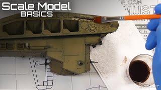 FineScale Modeler: How to mix and apply washes to scale models