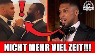 AJ auf der BOXGALA – Fordert FURY, Face OFF mit BAKOLE, Lobeshymne auf USYK!!! 247 Boxing