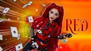 Disney Descendants Rise of Red: Red Doll unboxing/Washing