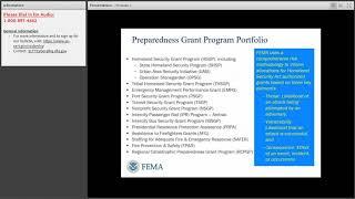 CISA Webinar: Investing in Cybersecurity Through Preparedness Grants