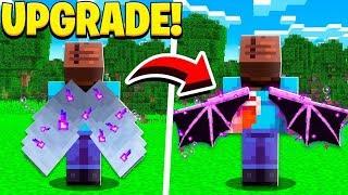 UPGRADING Minecraft ELYTRA into WINGS!