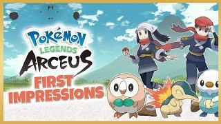 Pokemon Legends Arceus (Not Quite) First Impressions