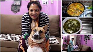 আজকে সিম্পল রান্না but খুব স্পেশাল || Pabda fish and Palak Paneer Recipe || Bangla#vlog ||