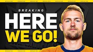 DE LIGT SIGNS FOR MAN UTD! Goldbridge Reacts!