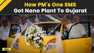 Ratan Tata Death: How PM Modi's One SMS Got Tata Nano Plant To Gujarat? | DNA India News