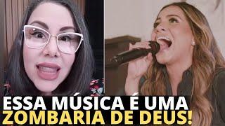 Sarah Sheeva alerta sobre música cantada por Gabriela Rocha