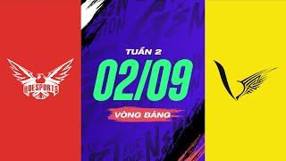 V GAMING VS HQ ESPORTS: KHÔNG THỂ CẢN PHÁ I ĐTDV MÙA ĐÔNG 2023 I VÒNG BẢNG NGÀY 02/09