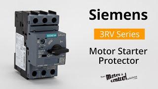 Siemens 3RV Series, Motor Starter Protectors