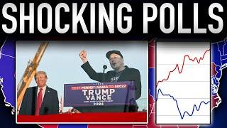 STUPEFYING 2024 POLLS REVEALED POST TRUMP PENNSLYVANIA RALLY