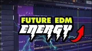 Future EDM Energy | 3,2 GB Of FL Studio Templates, Melodies, Drums & More!