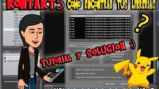 kontakt 5!Solucion a samples missing!(tutorial)2016