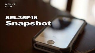 【E-mount】 SEL3518 Snapshot