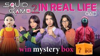 Play Squid Game 2 in real life  | Win Mystery Box |