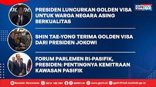 Shin Tae-Yong Terima Golden Visa Dari Presiden Jokowi | Kominfo Newsroom 1/3