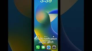 IOS 16 Notification Center Glitch | TheInfomediaGuy