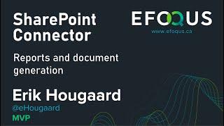 Reports and Document Generation with SharePoint Connector