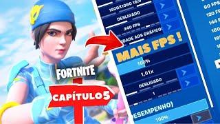 [PASSO A PASSO] COMO GANHAR FPS E DIMINUIR LAG NO *FORTNITE* - CAPÍTULO 5 Temporada 2