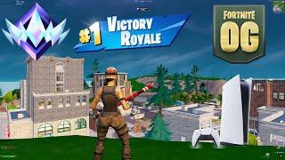 Fortnite Chapter 6 Ranked Unreal Reload on PS5 | Controller Gameplay | 120 FPS