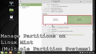 Modify Partitions on Linux Mint System with Multiple Partitions