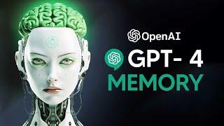 GPT-4's New "Memory" Feature Is Stunning (ChatGPT Memory)