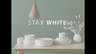 NORITAKE'S LATEST INNOVATION ... STAX WHITE