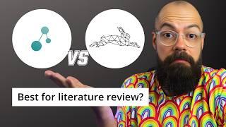 The Best Tool for Literature Review? Research Rabbit vs Connected Papers!