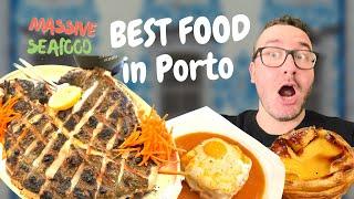 INSANE Portuguese Food - Massive GRILLED TURBOT + Porto's ICONIC SANDWICH!!