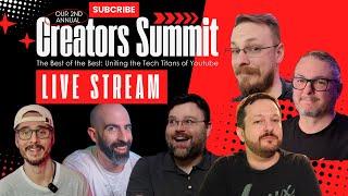 45Drives Creators' Summit 2024 - Livestream (Uniting the Tech Giants of @YouTube)