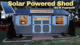 Solar Shed Lights - Off Grid Power!