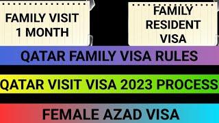 Qatar Family Visa Process  Bring wife to Qatar ️ Easy family visa approval  Qatar family visa