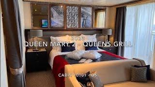 Cunard Queen Mary 2 - Queens Grill Cabin 10101 Q5 - Tour and Thoughts 2023